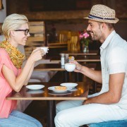 couple on coffee date