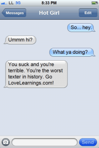 Bad texting
