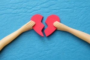 A broken heart