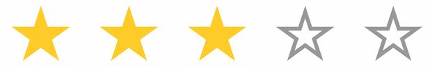 3 stars